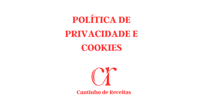 Política de Privacidade e Cookies