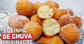 Bolinho de vinagre super macio e sequinho