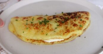 Receita de Rosti de Batata Doce com Tapioca